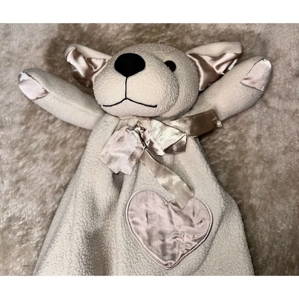 Komet Creations Lovey Security‎ Blanket Embroidered Christopher Brown Dog